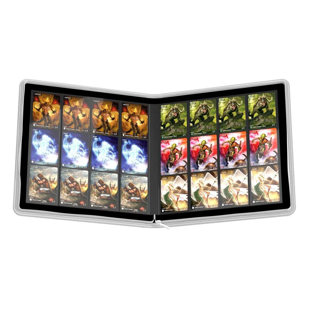 Ultimate Guard Zipfolio (480 double-sleeved cards) 24-Pocket 70 x 94 mm Xenoskin - White